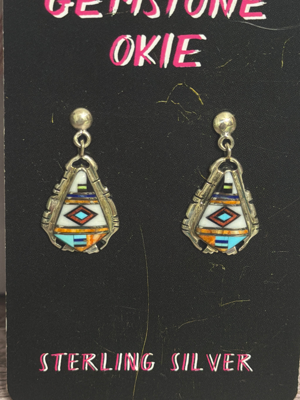 Native Inlay Earrings