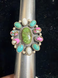 Sonoran, White Buffalo & Cotton Candy Ring