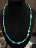 Turquoise Beads 18”