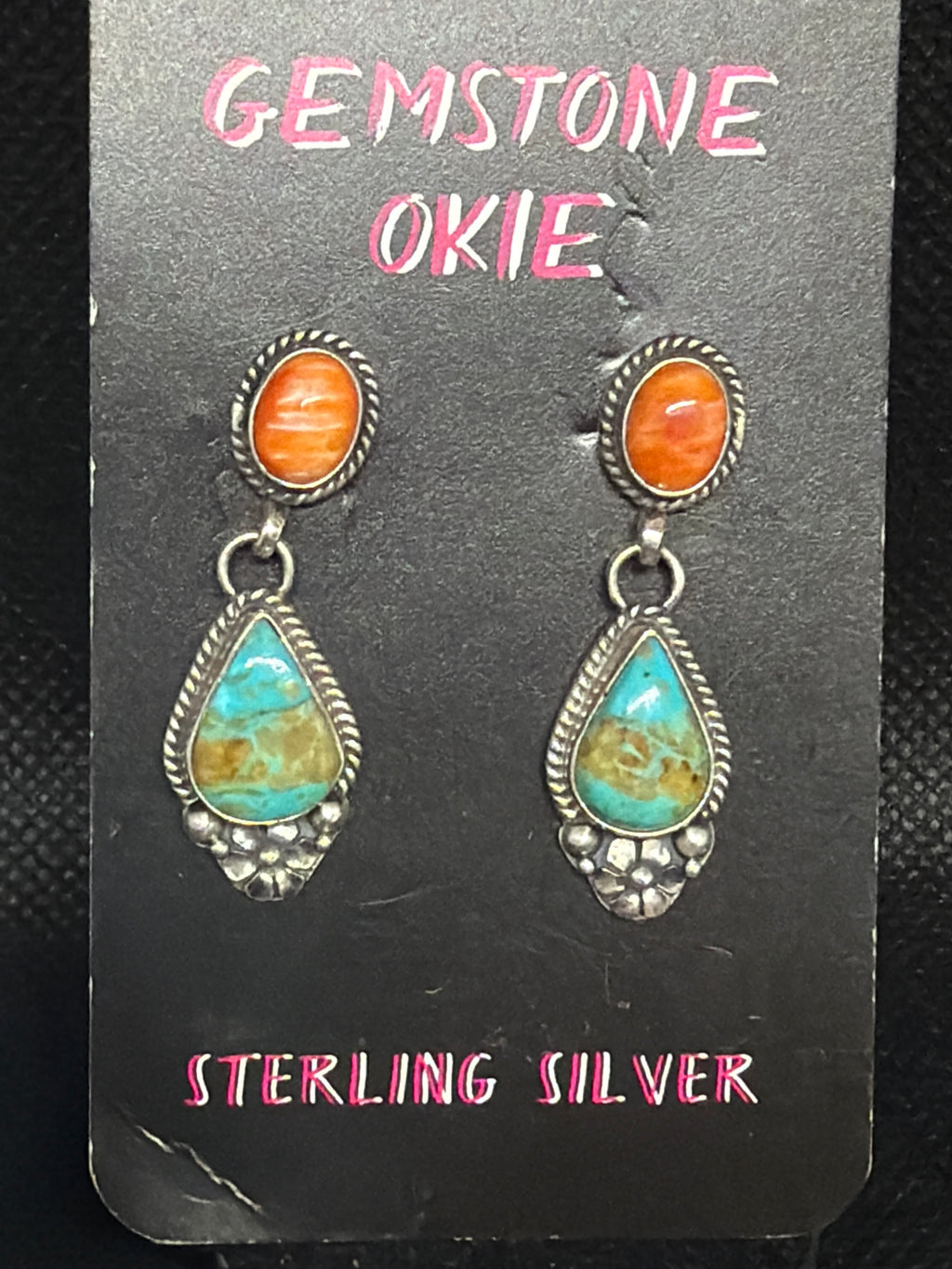 Spiny and Turquoise Dangles
