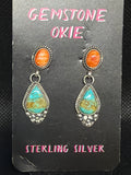 Spiny and Turquoise Dangles