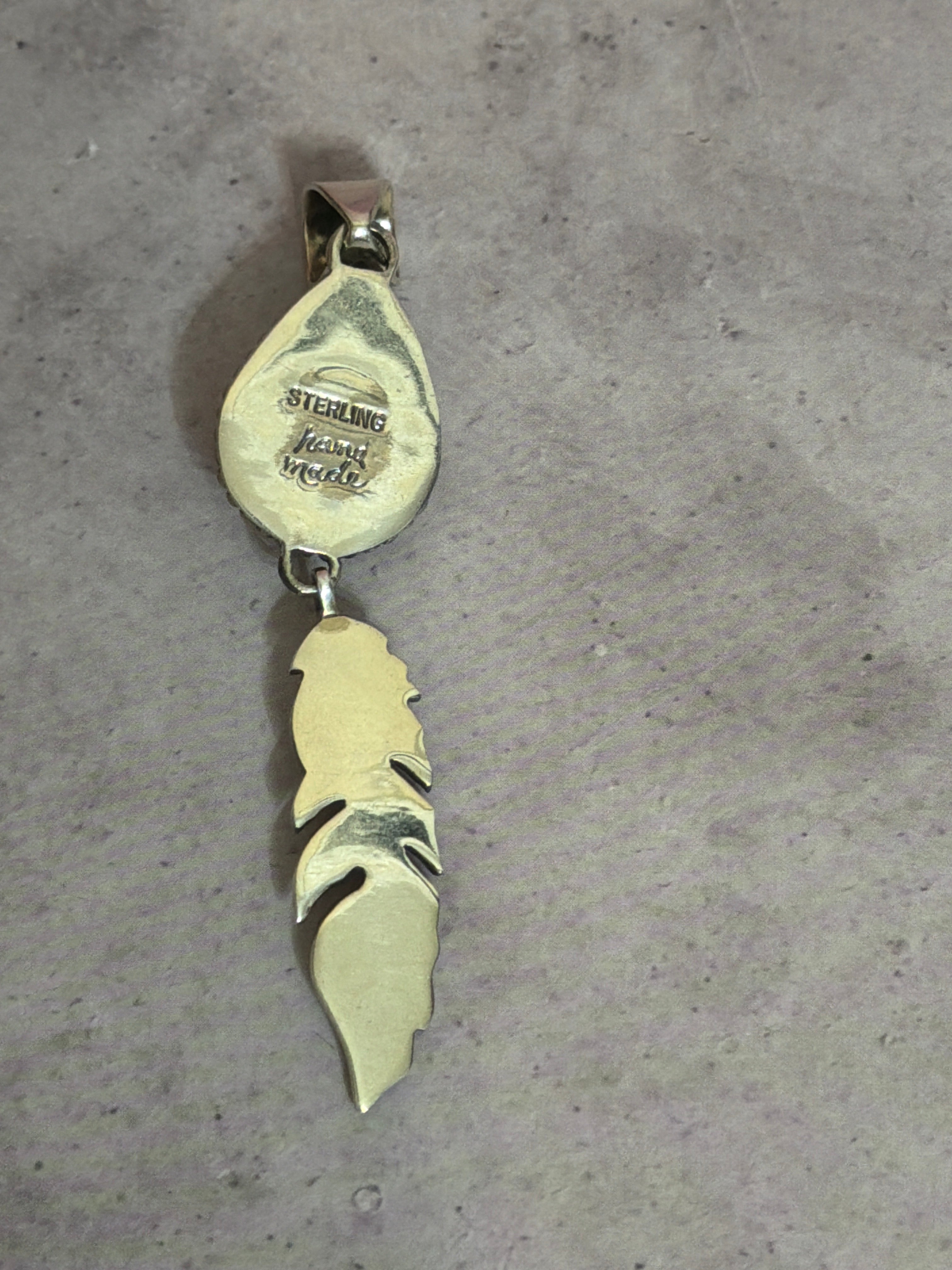 Orange Spiny Pendant