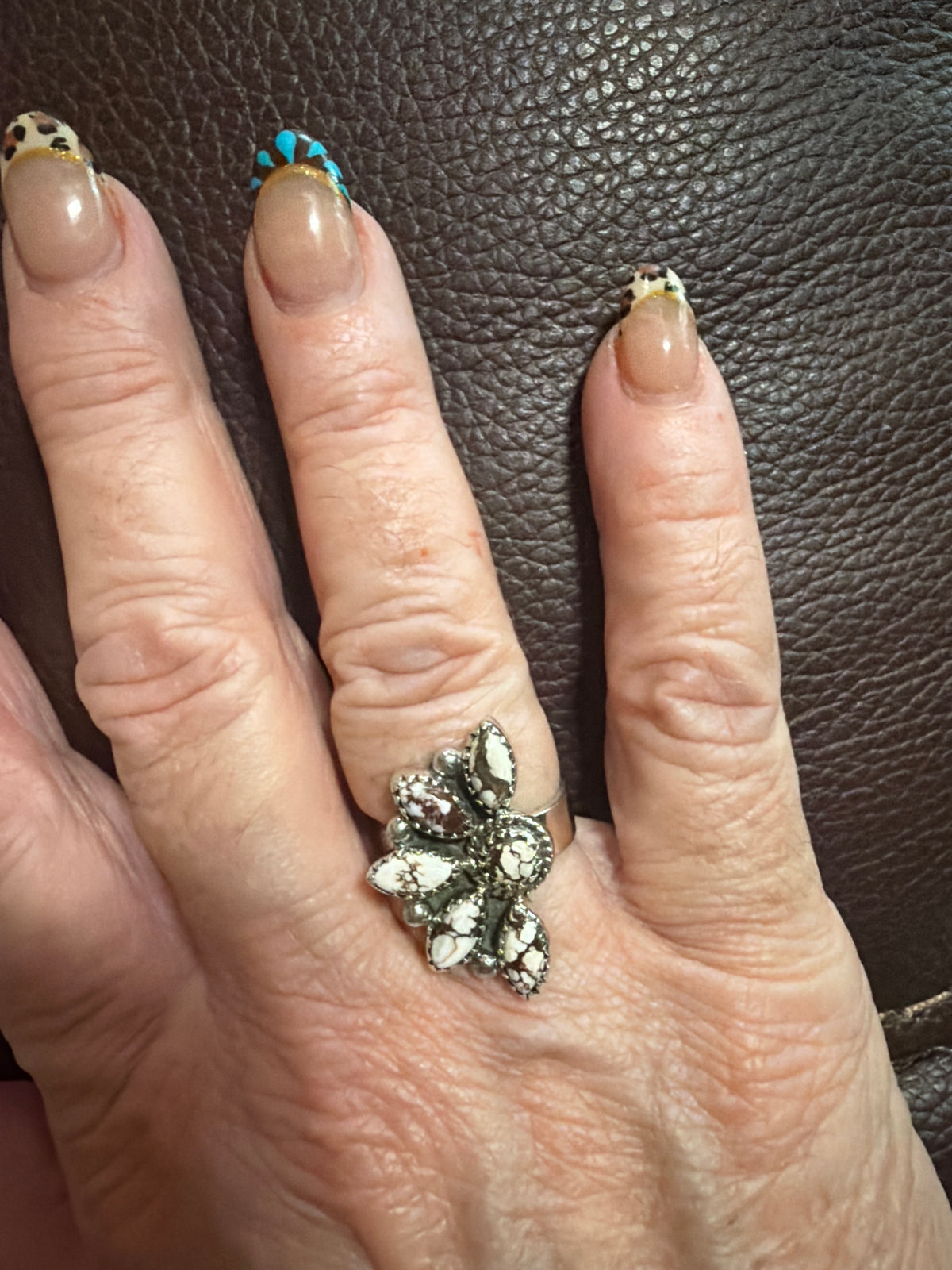 Wild Horse 1/2 Cluster Ring