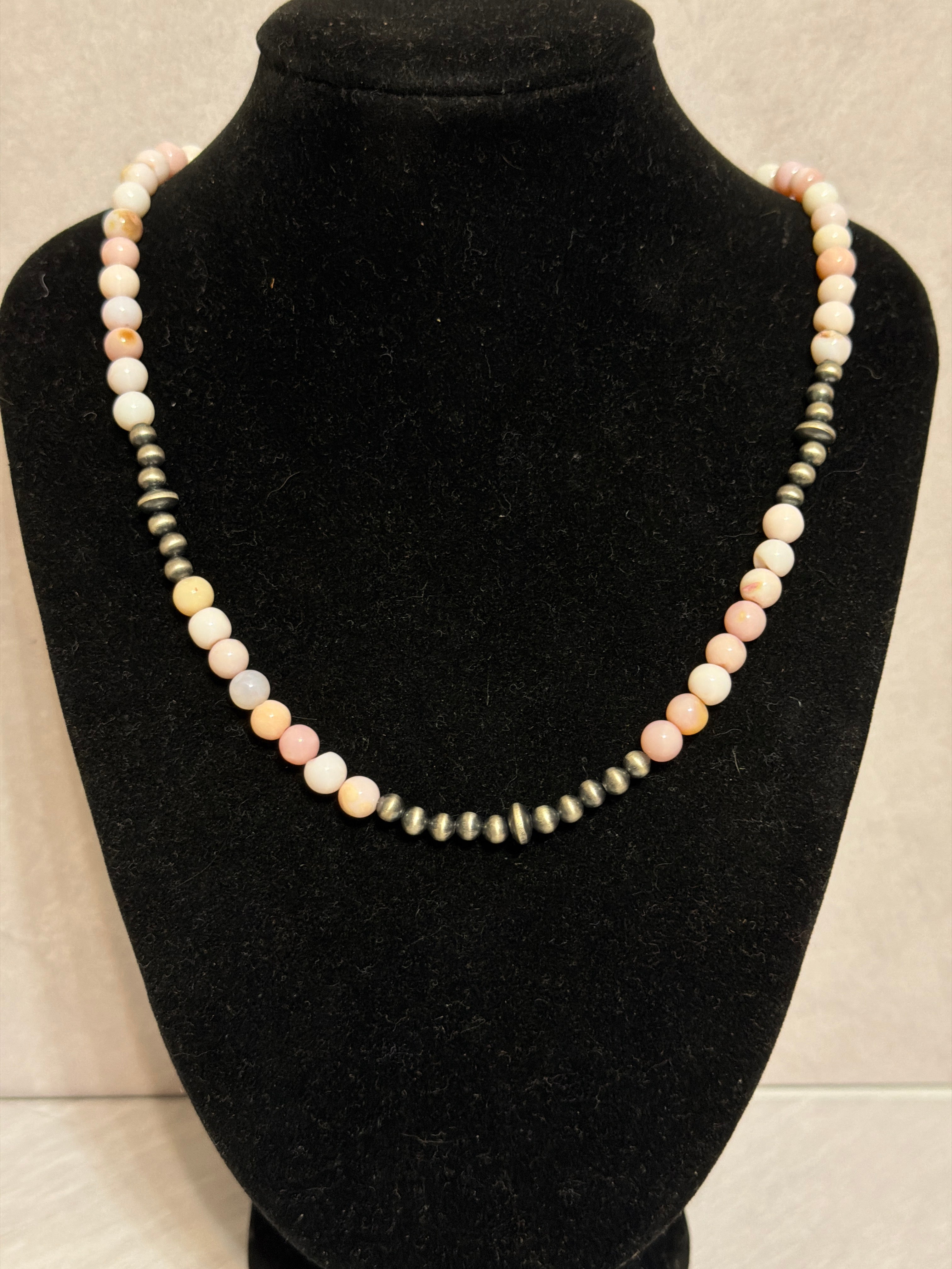 Pink Opal Necklace