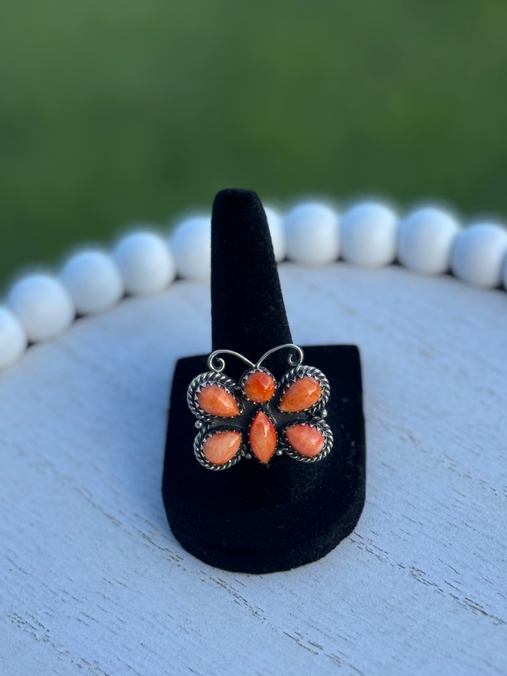 Spiny Butterfly Ring