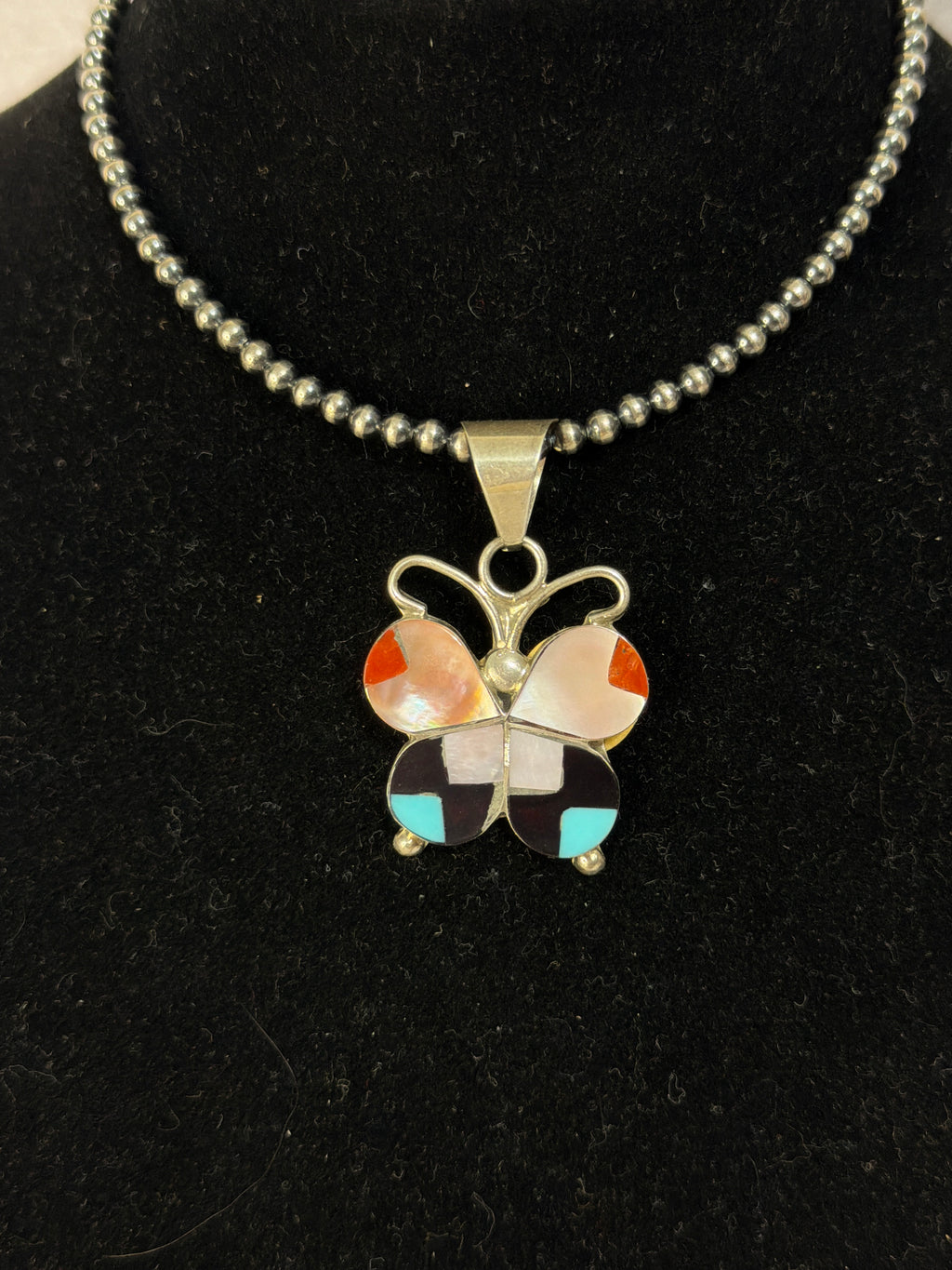 Native American Butterfly pendant