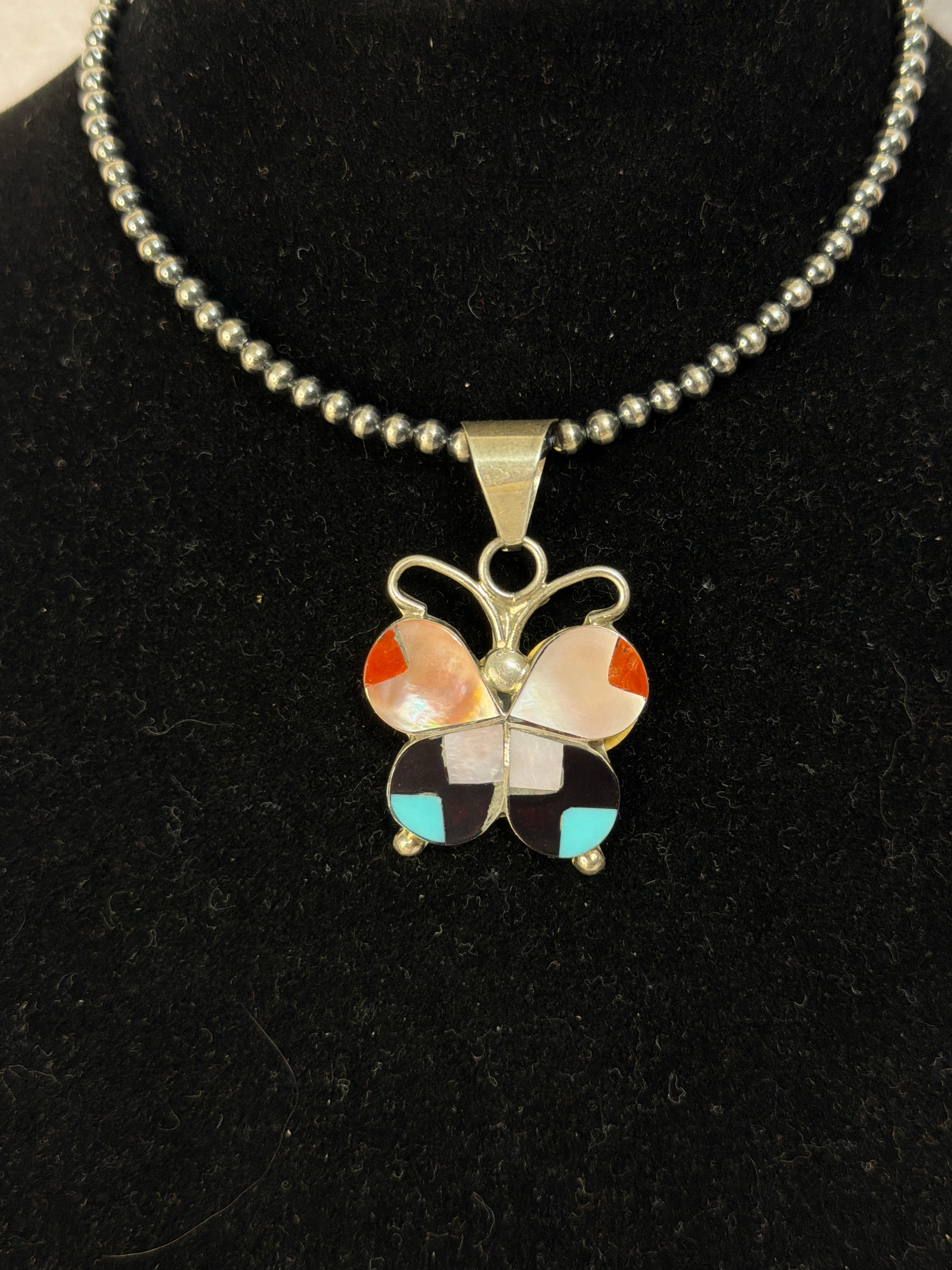 Native butterfly pendant