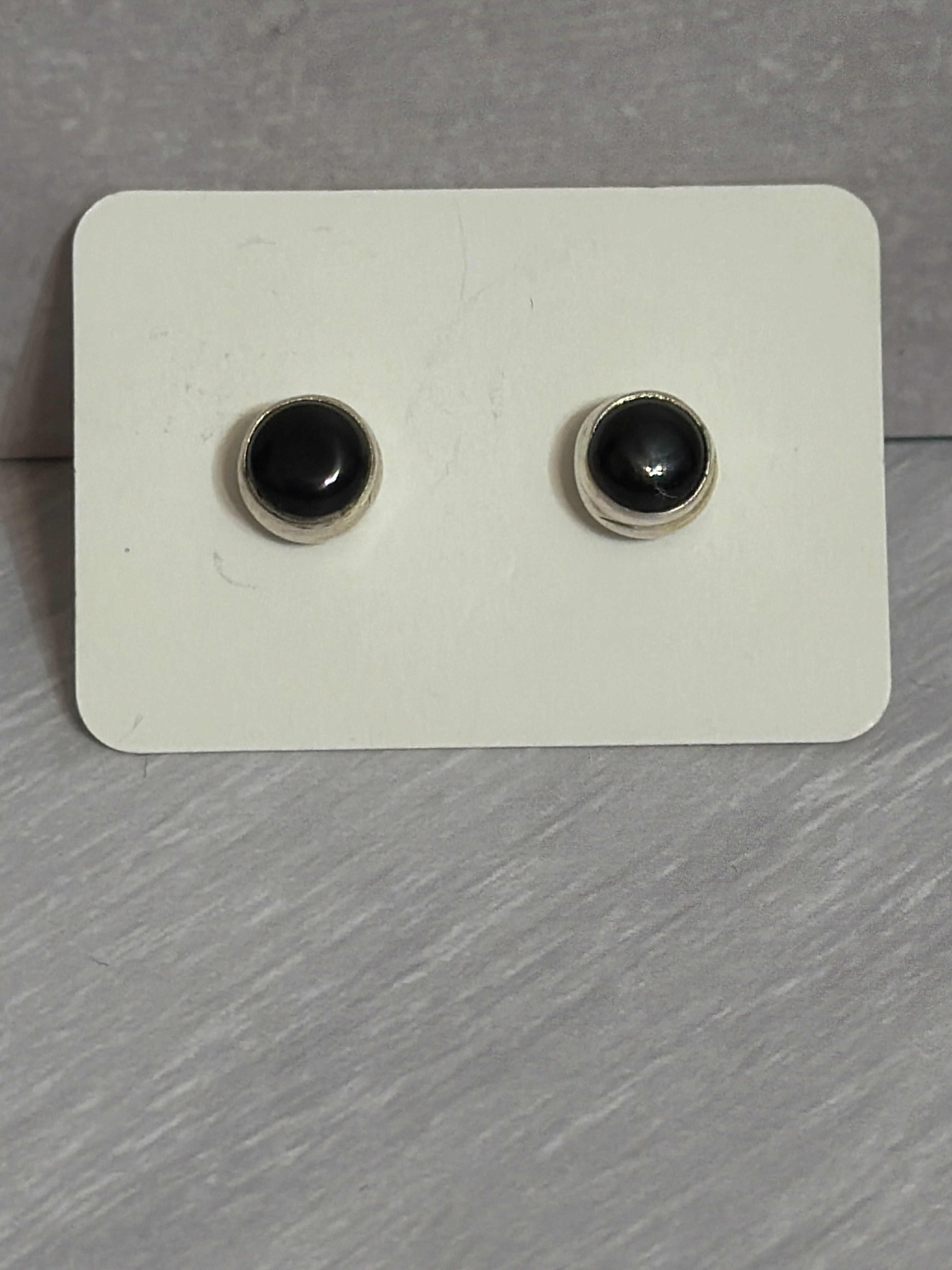 Black Onyx Studs