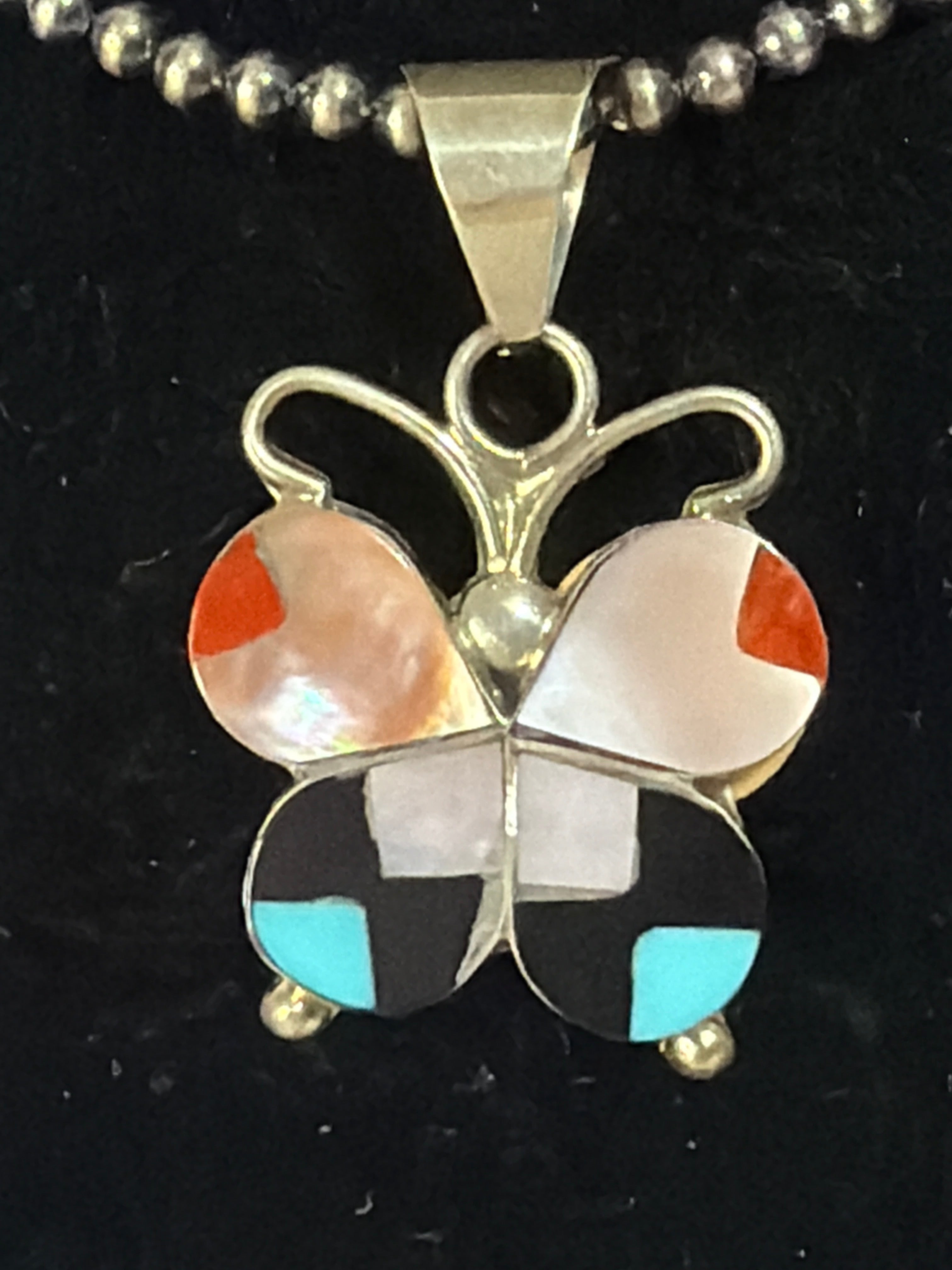 Native butterfly pendant