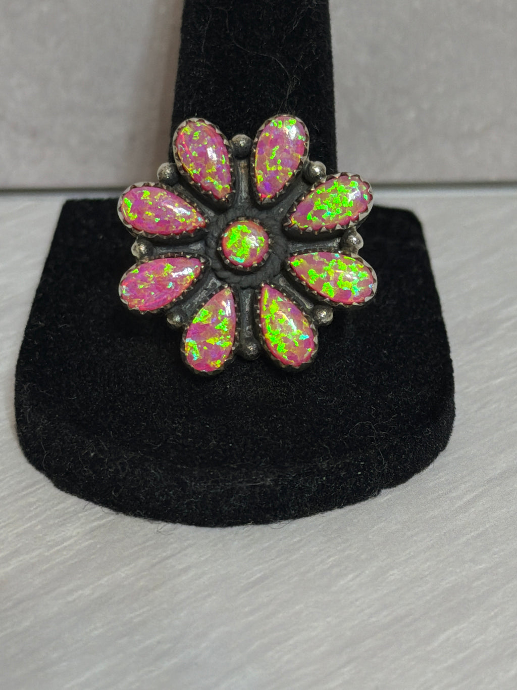 Pink Opal Ring
