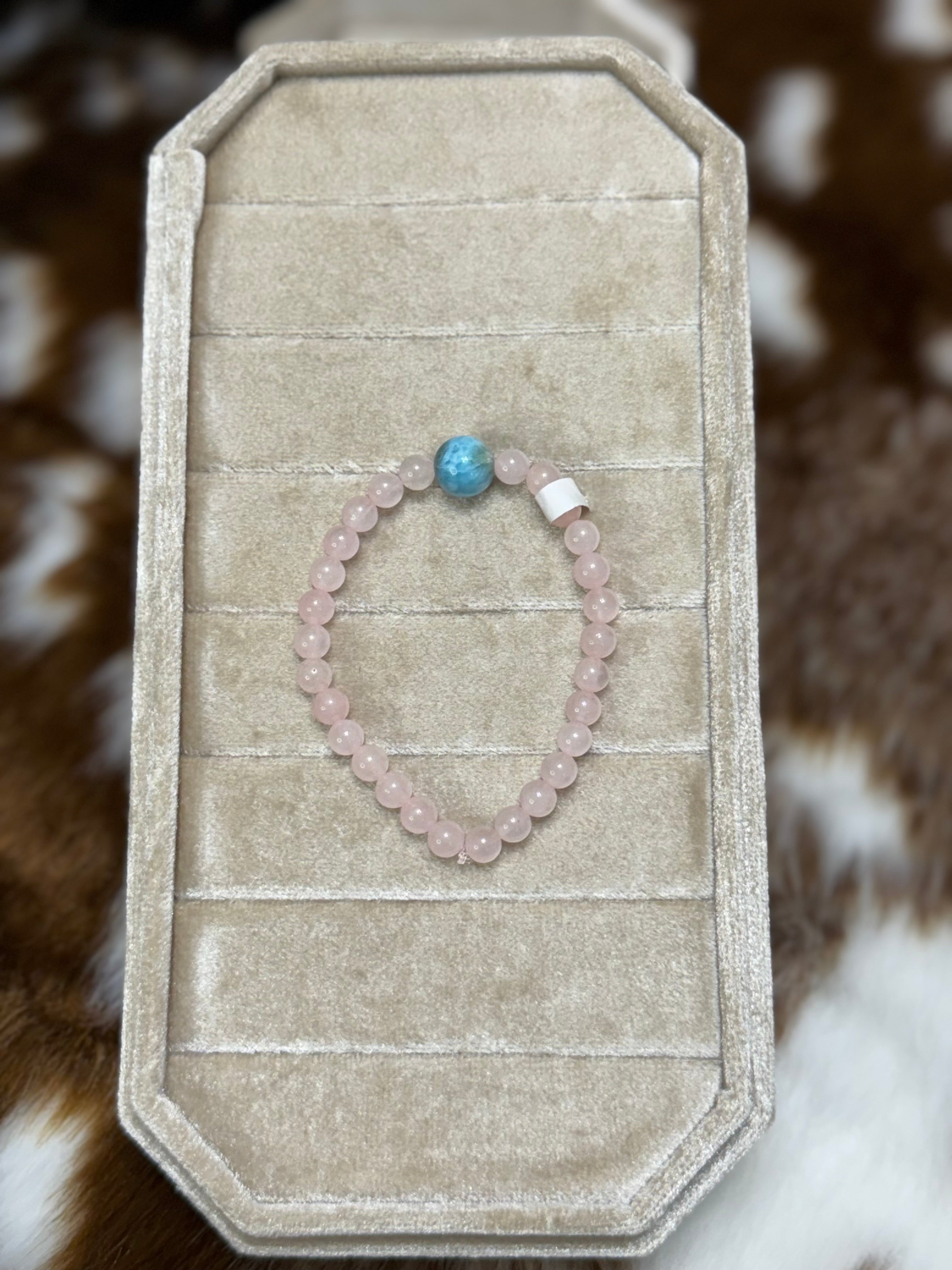 Pink & Blue bracelet