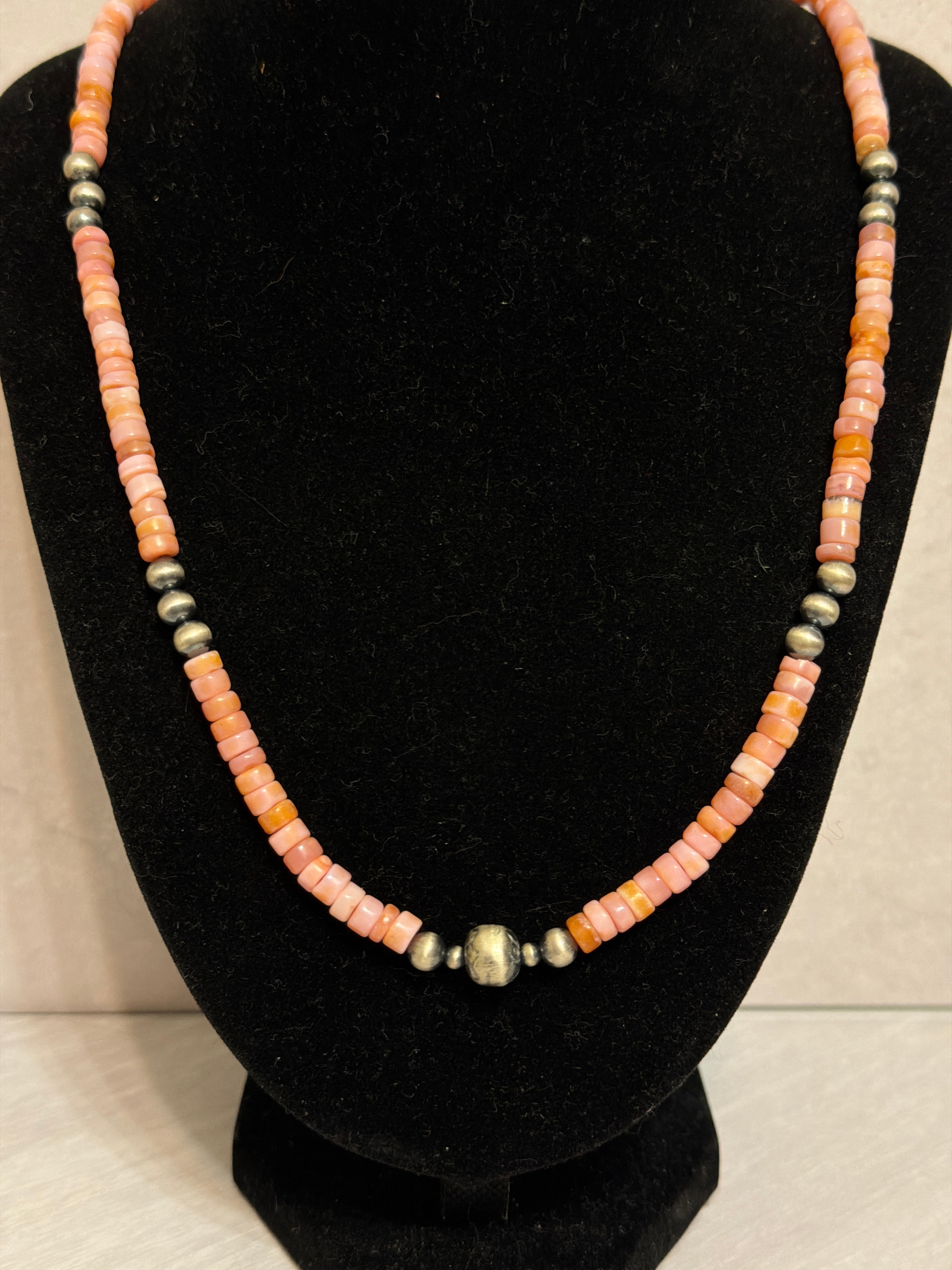 Pink Opal necklace