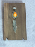 Orange Spiny Pendant
