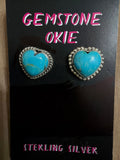 Heart studs