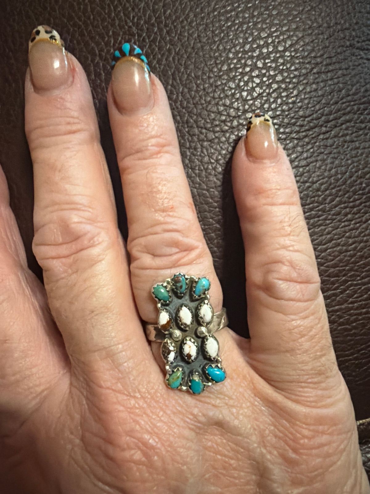 Wild Horse & Turquoise Ring