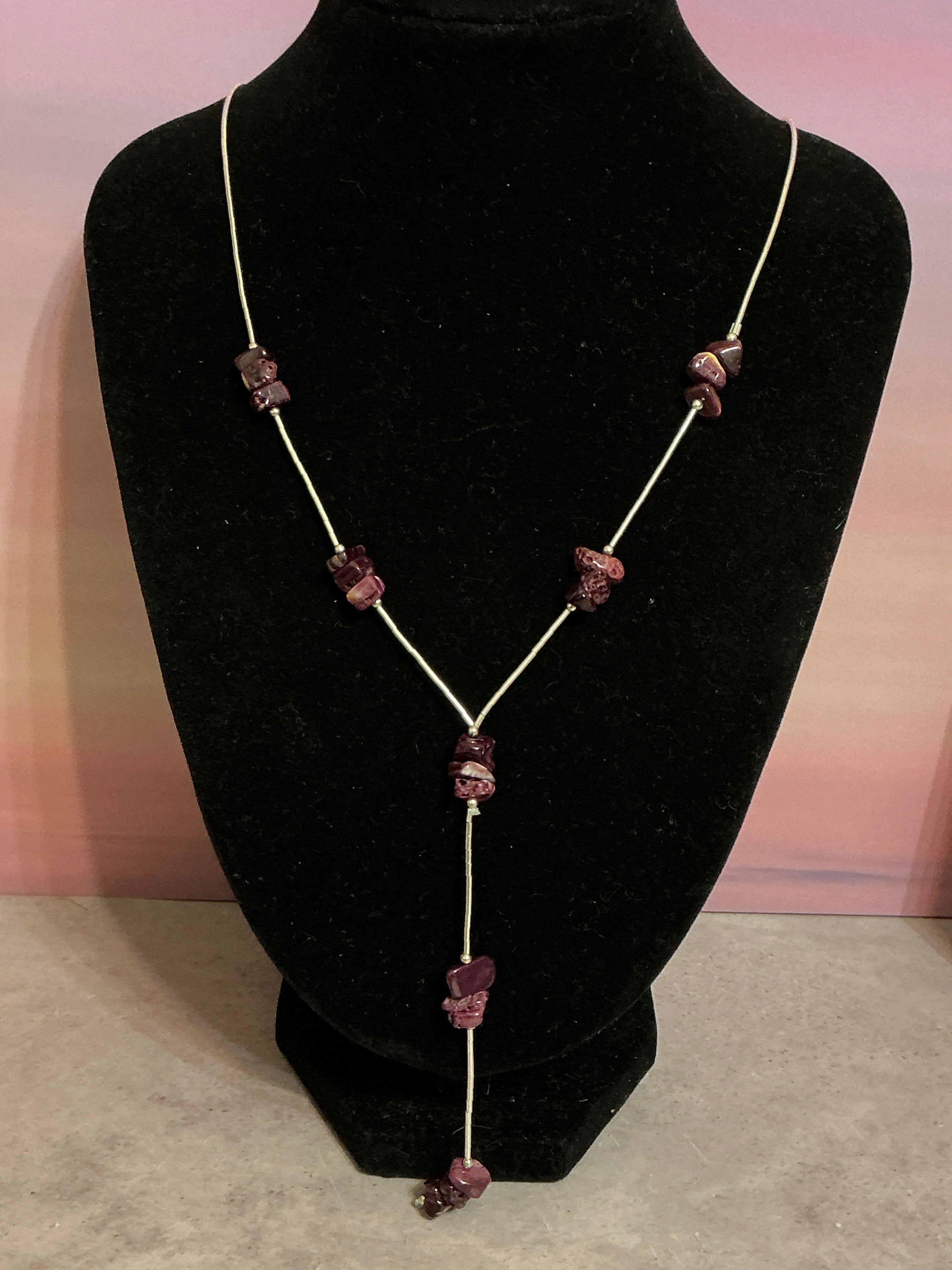Purple Spiny Lariat