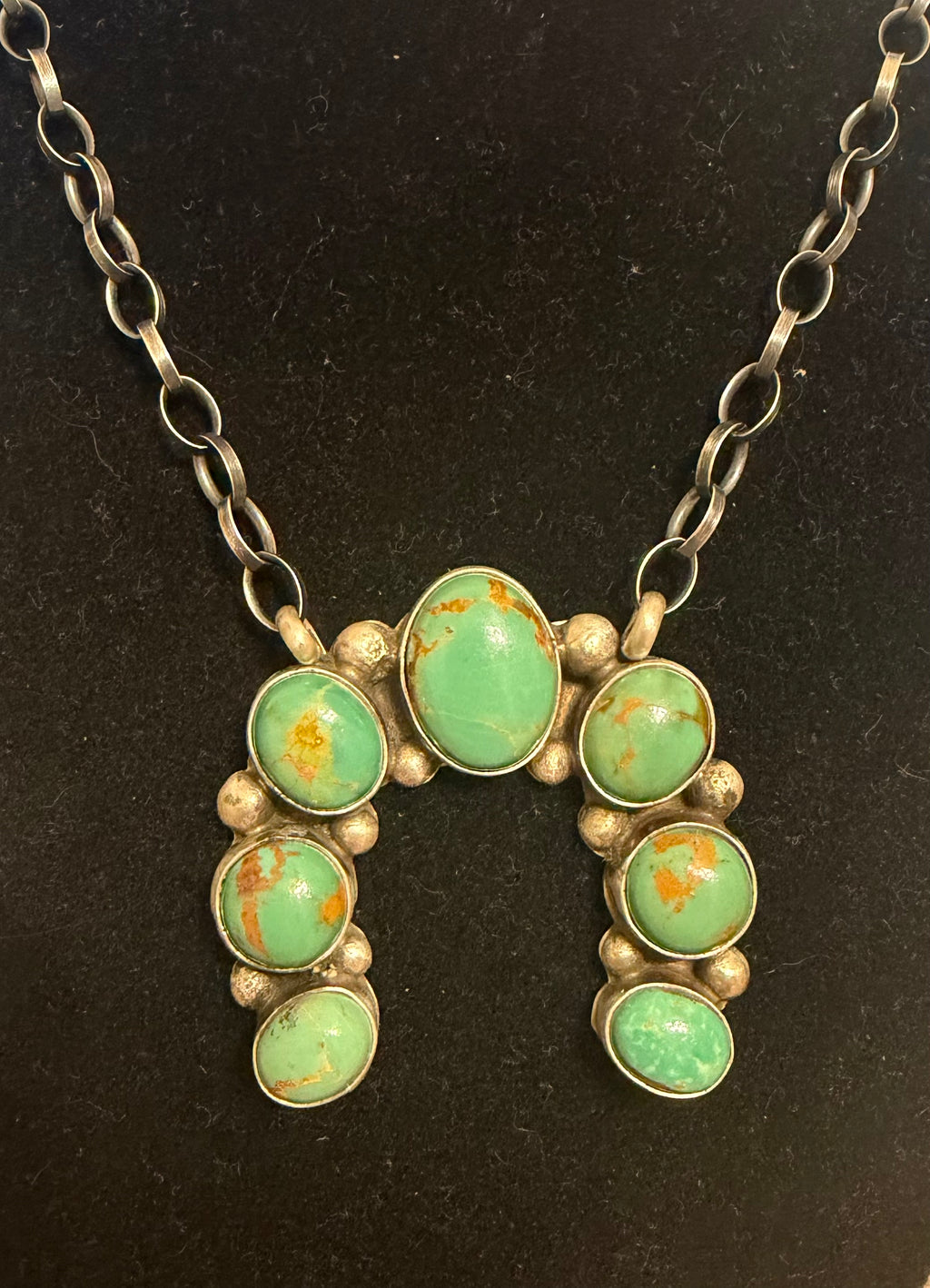 #8 Turquoise Naja Necklace