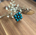 Turquoise Cluster Ring