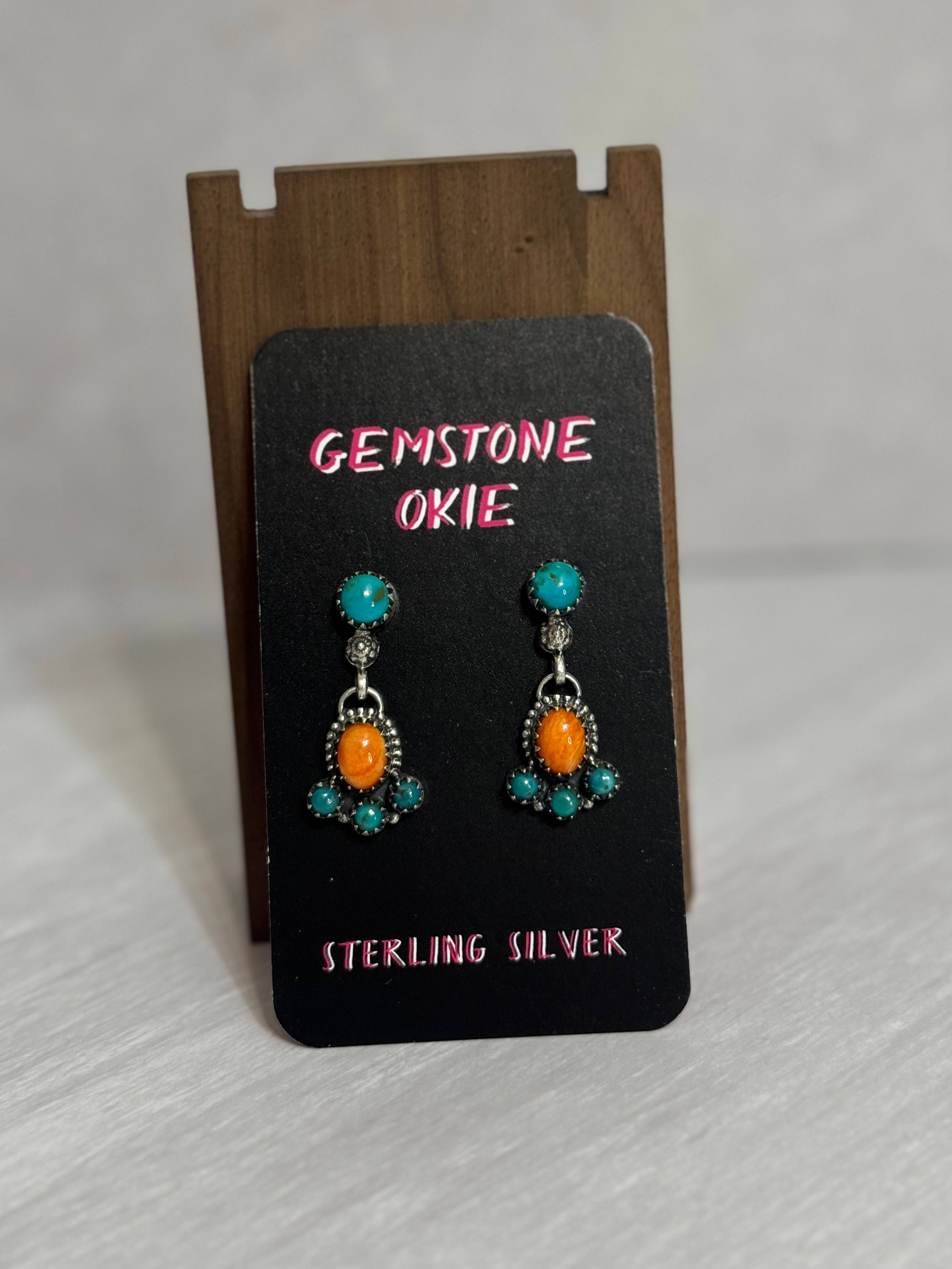 Spiny & Turquoise Dangles