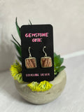 Rhodochrosite earrings
