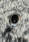 Black Onyx Oval Pendant