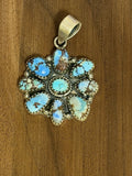 Golden Hills Cluster Pendant