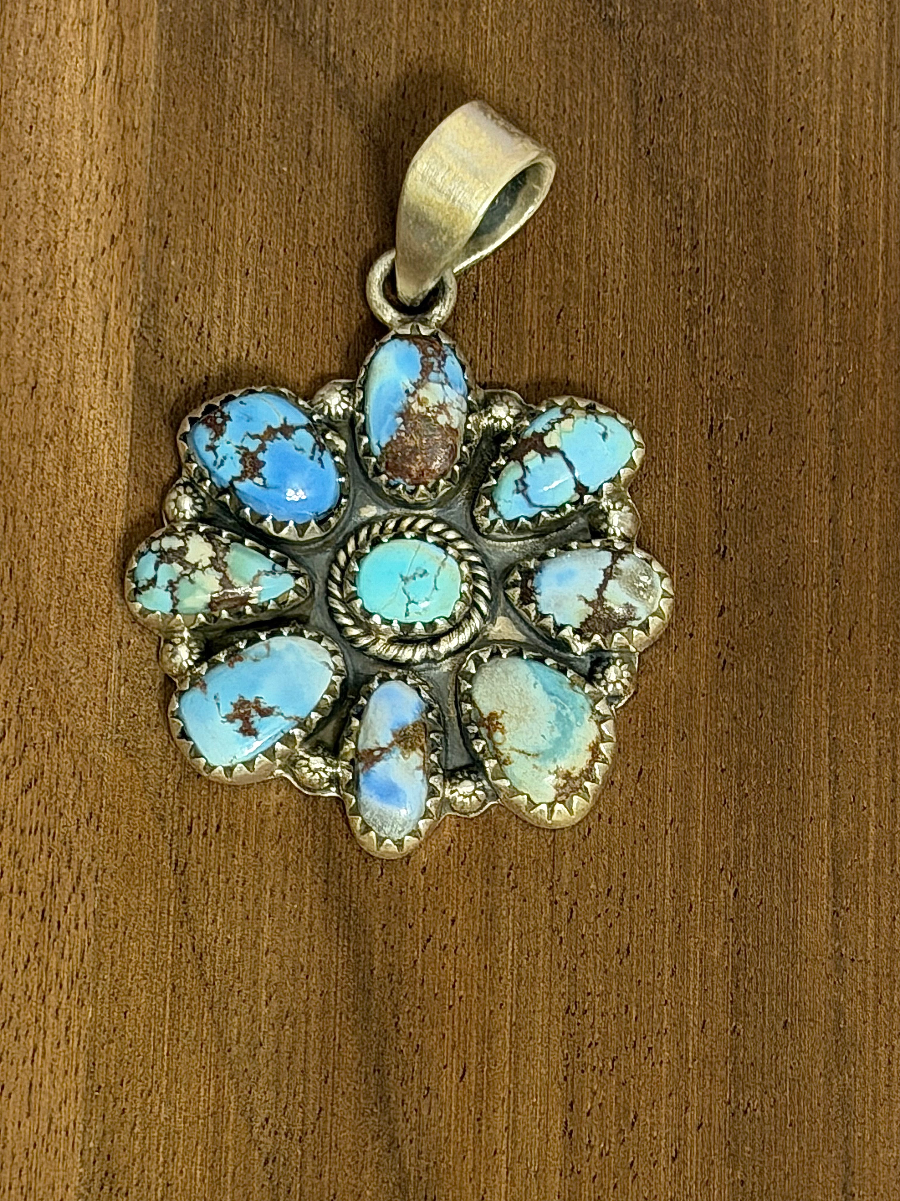 Golden Hills Cluster Pendant