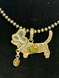 Cowboy Dog Pendant
