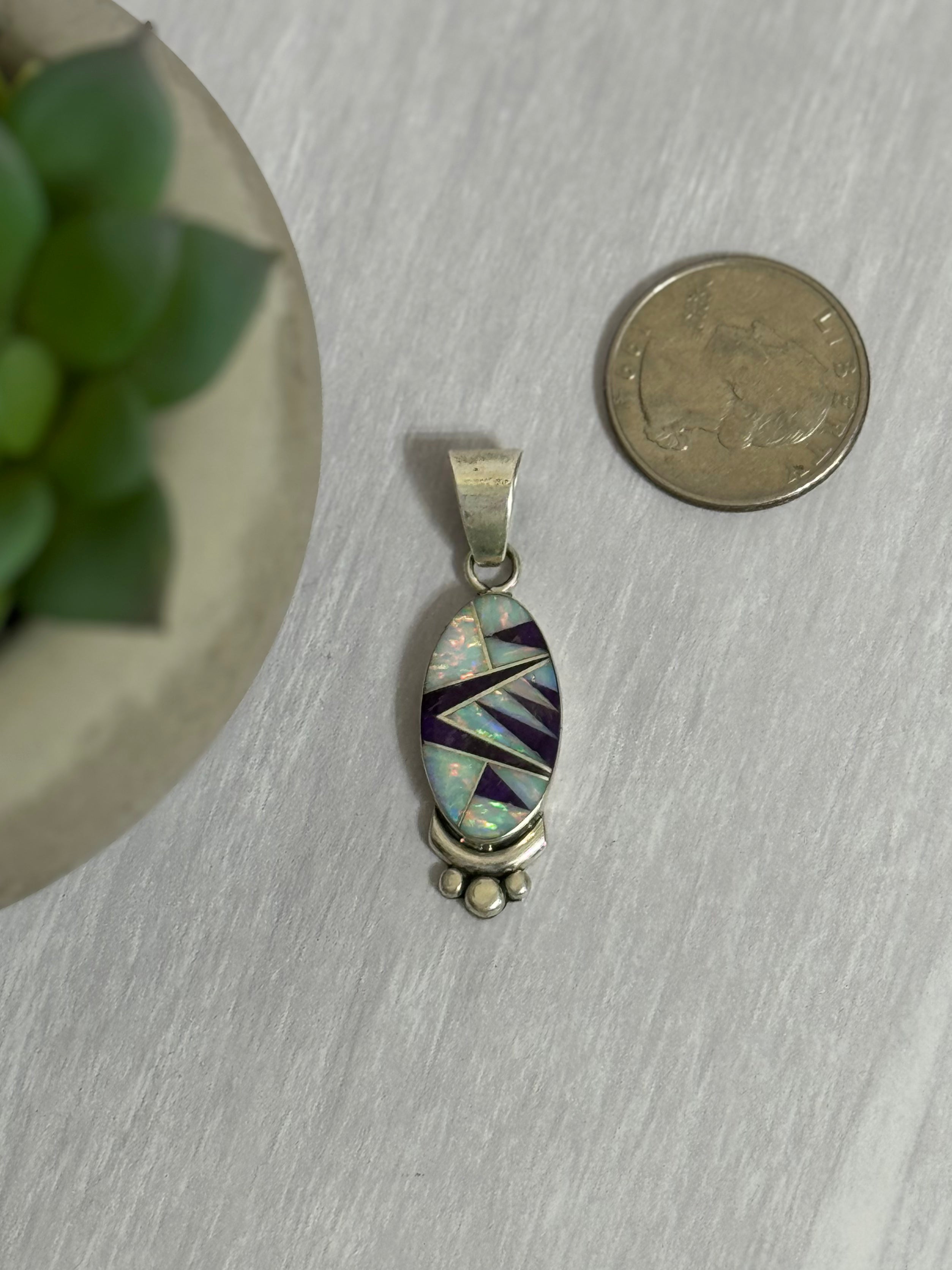 Native Inlay pendant