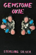 1/2 Cluster Earrings