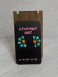 Spiny & Turquoise Studs