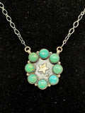 Turquoise w/star necklace