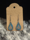 Turquoise Inlay Earrings