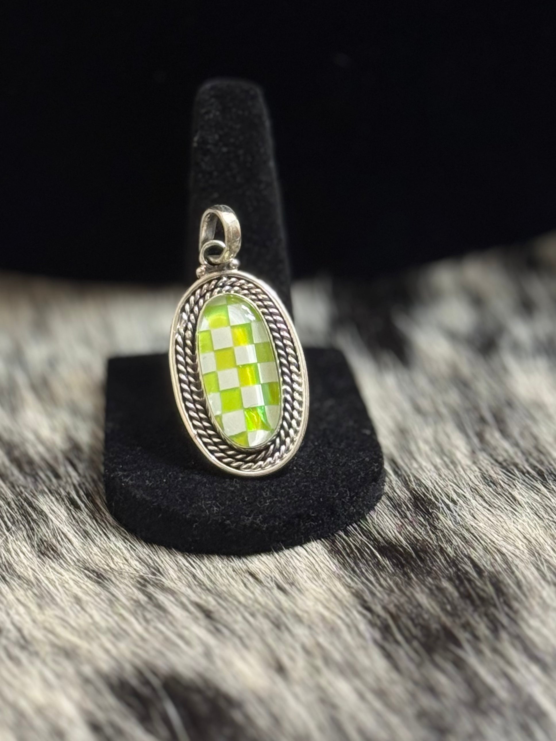 Green Opal Pendant