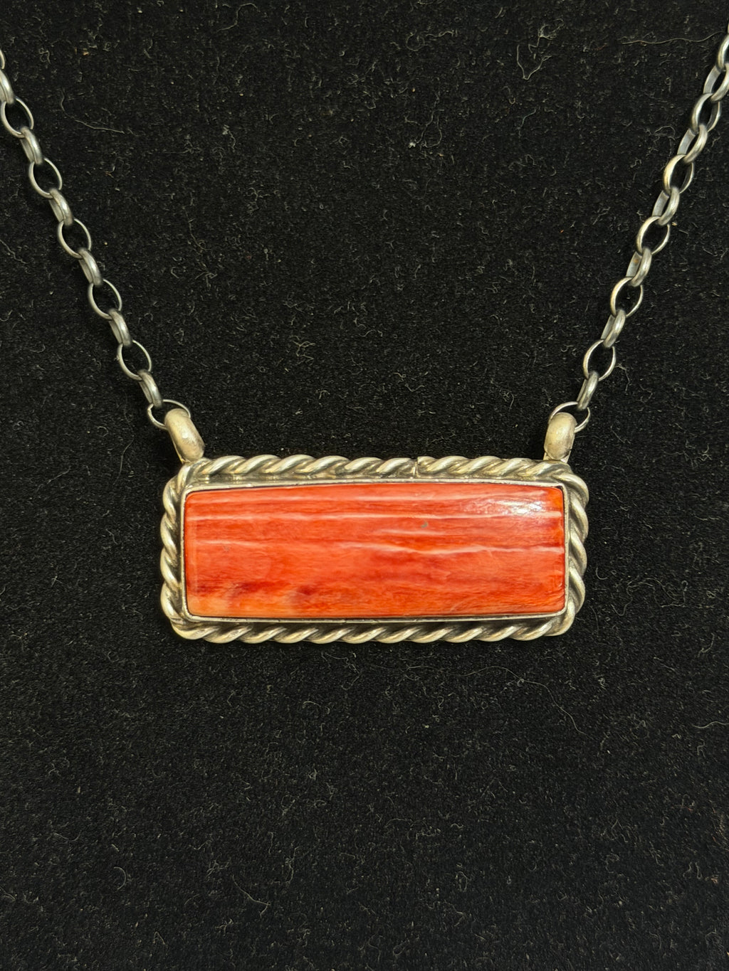 Native Made Spiny Bar Necklace