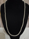 4mm 20” Sterling pearls