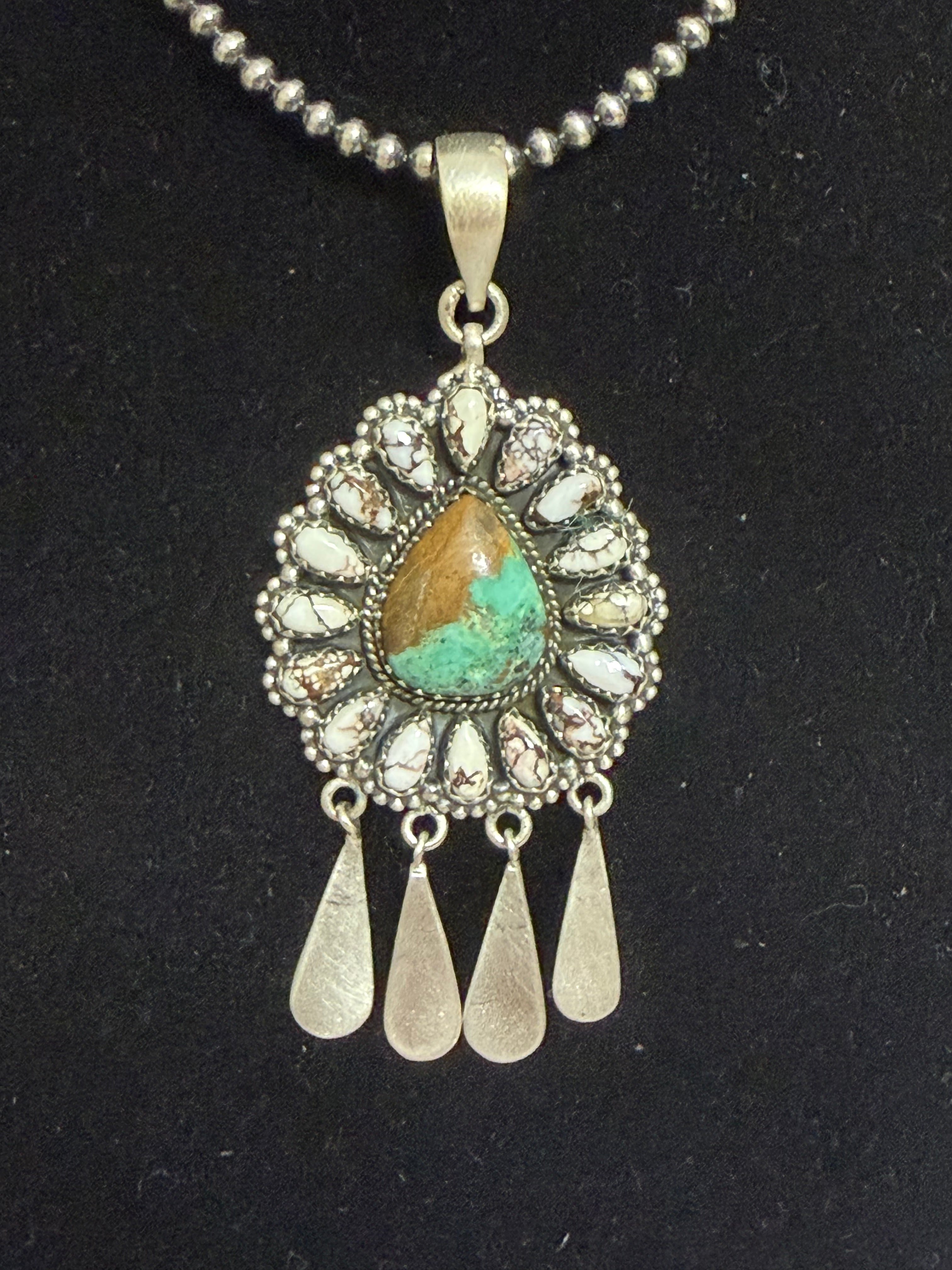 Wild Horse & #8 Pendant