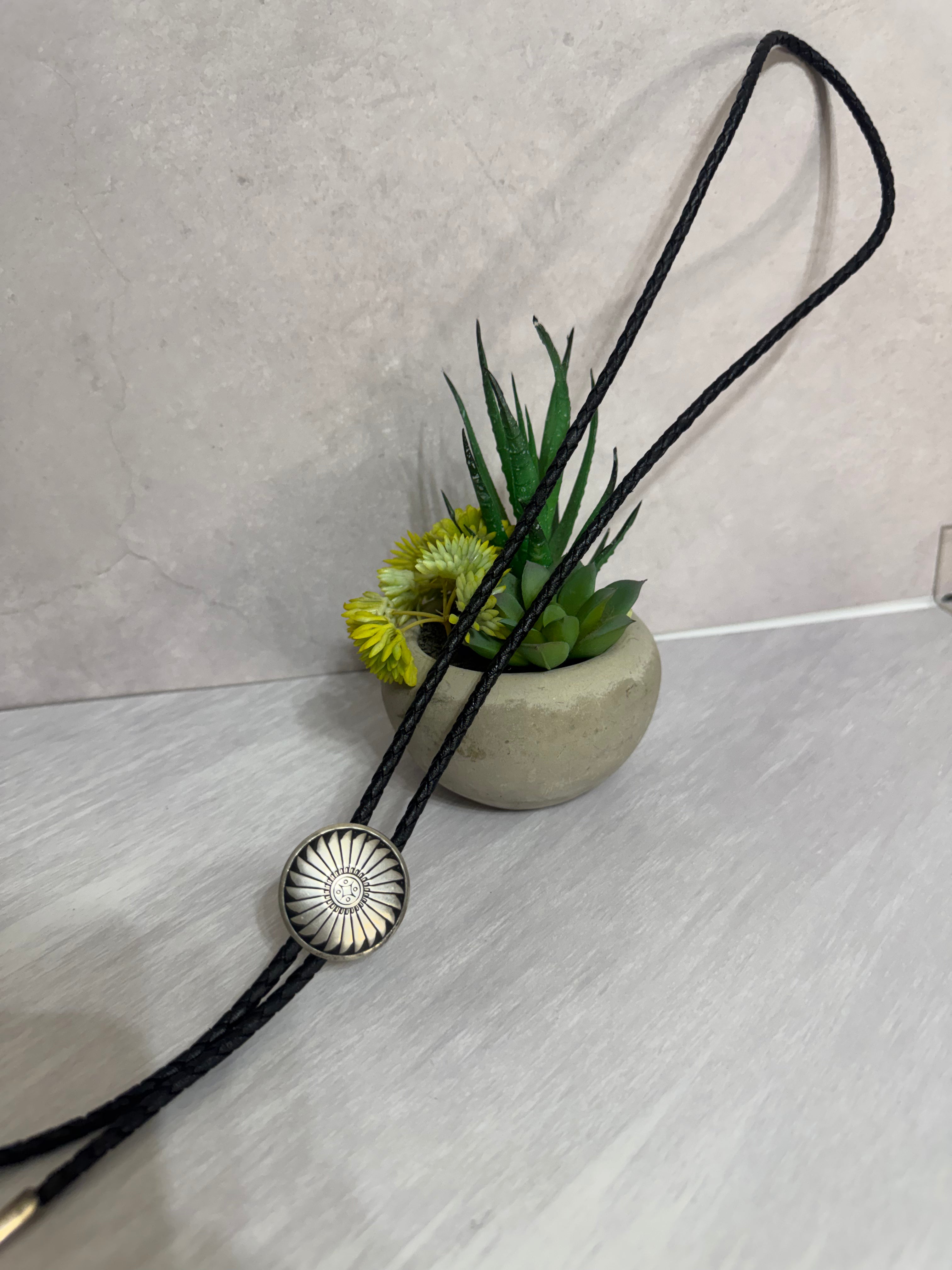 Vintage native bolo tie