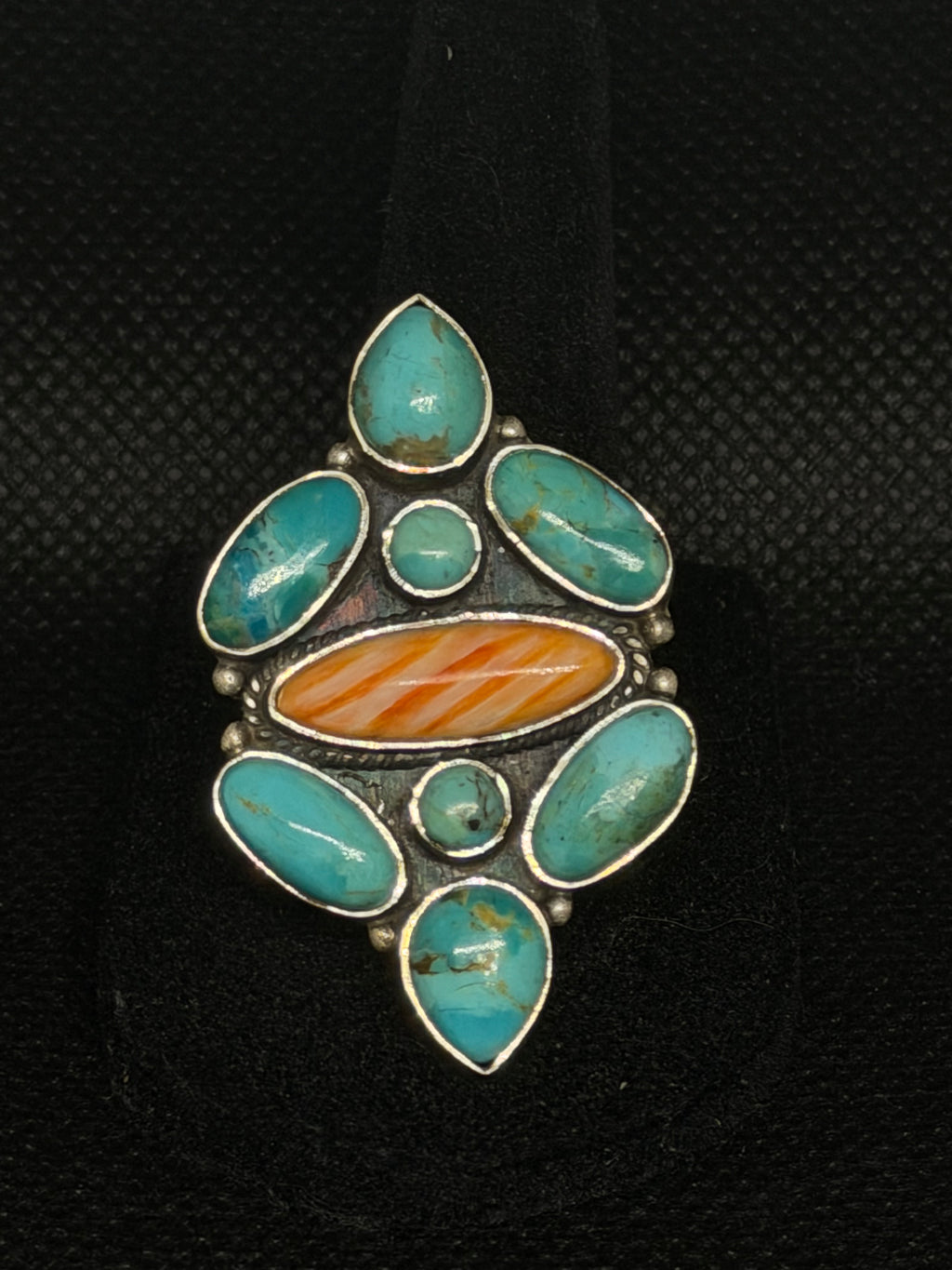 Turquoise and Spiny Ring
