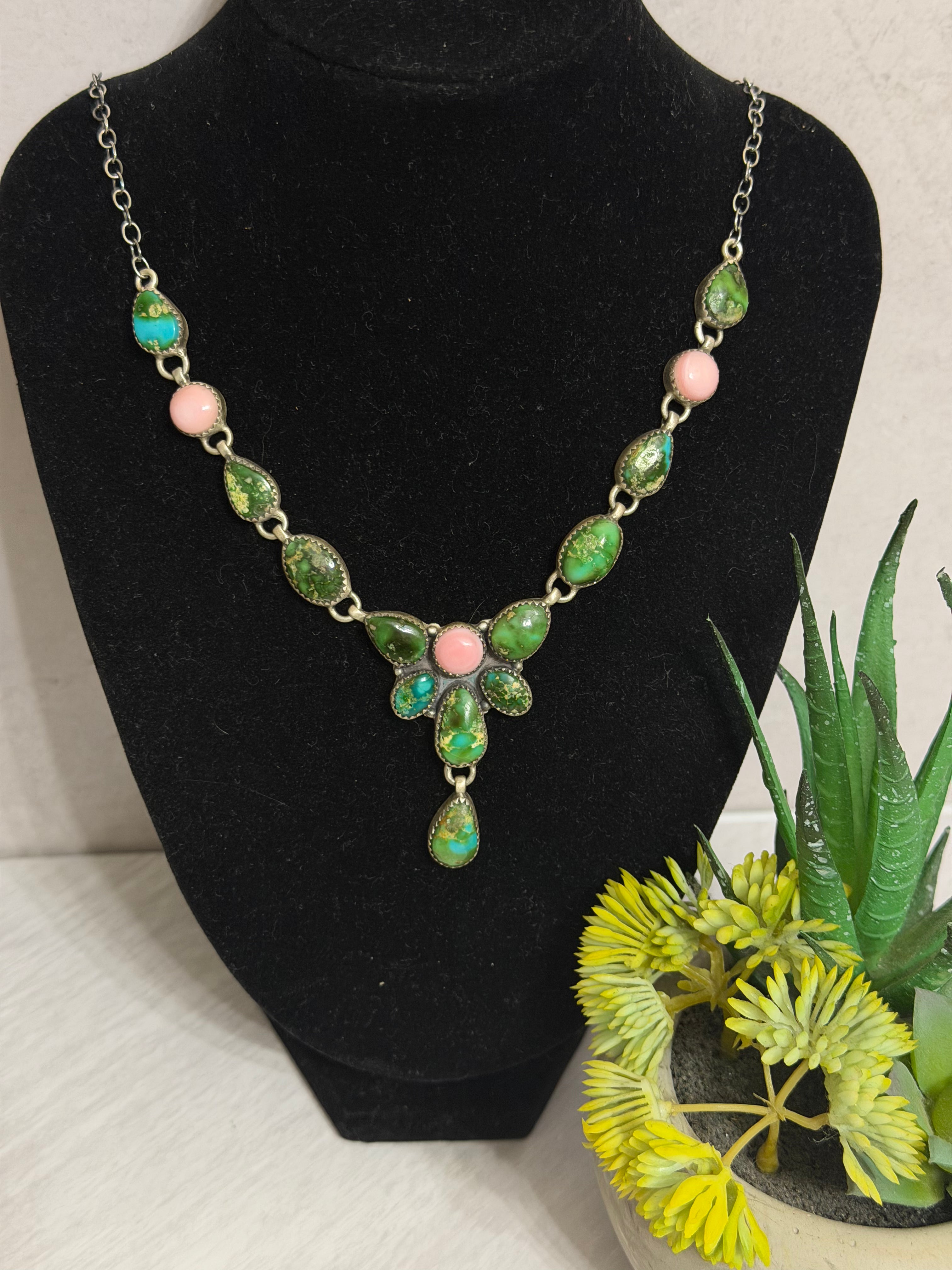 Multi Stone Necklace