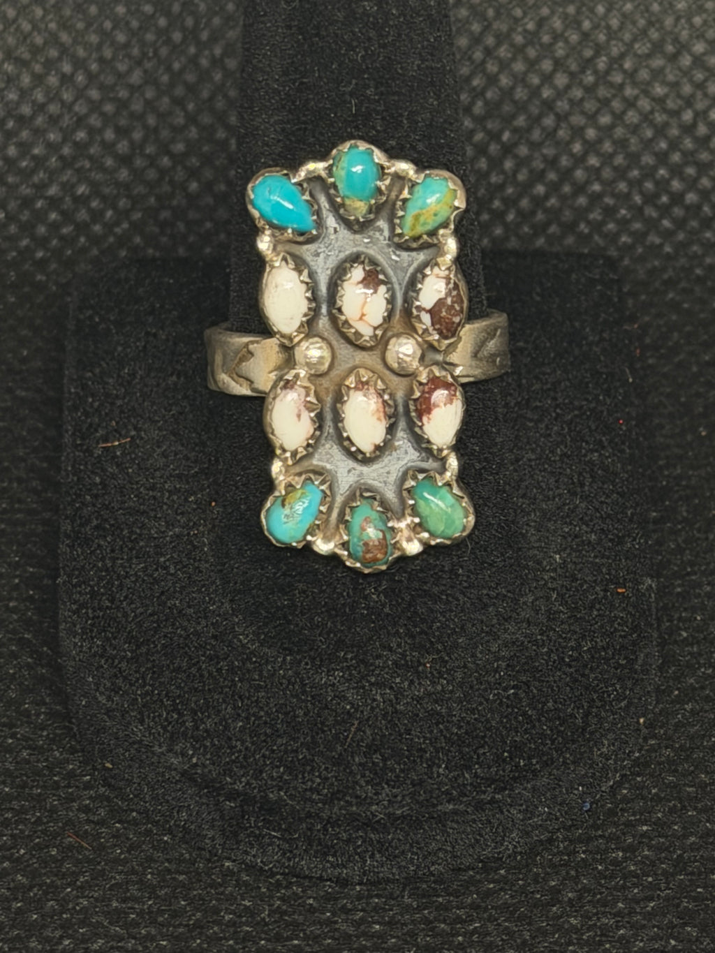 Wild Horse & Turquoise Ring