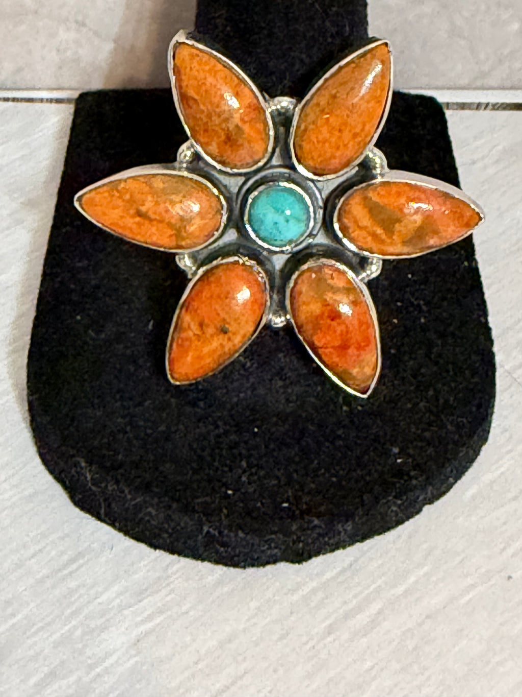 Spiny and Turquoise Ring