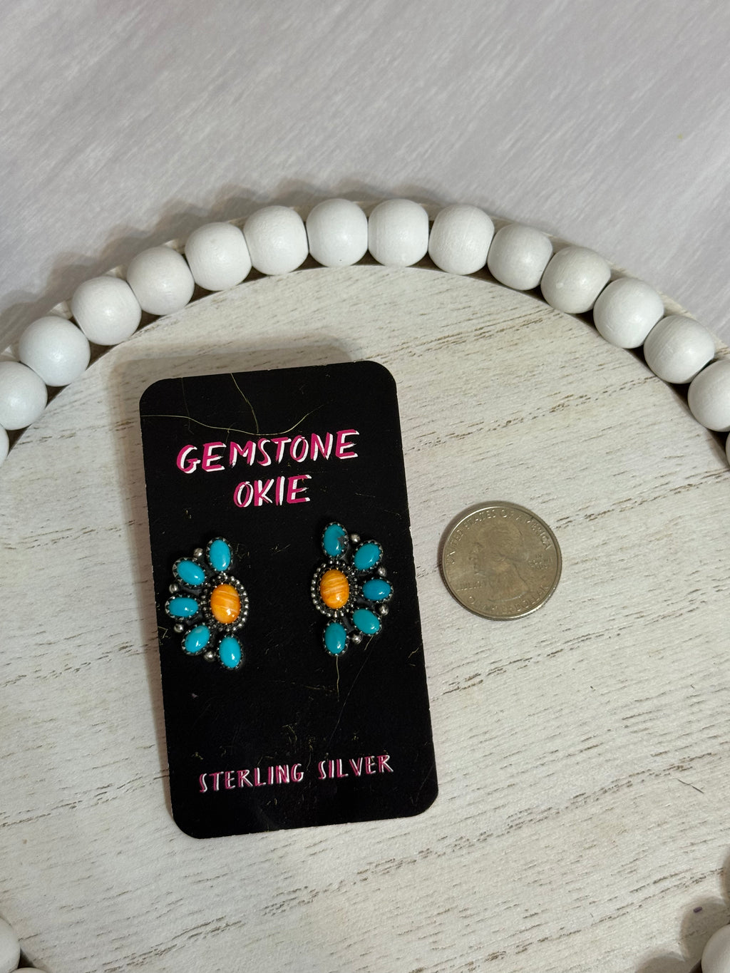 Turquoise & Spiny half clusters