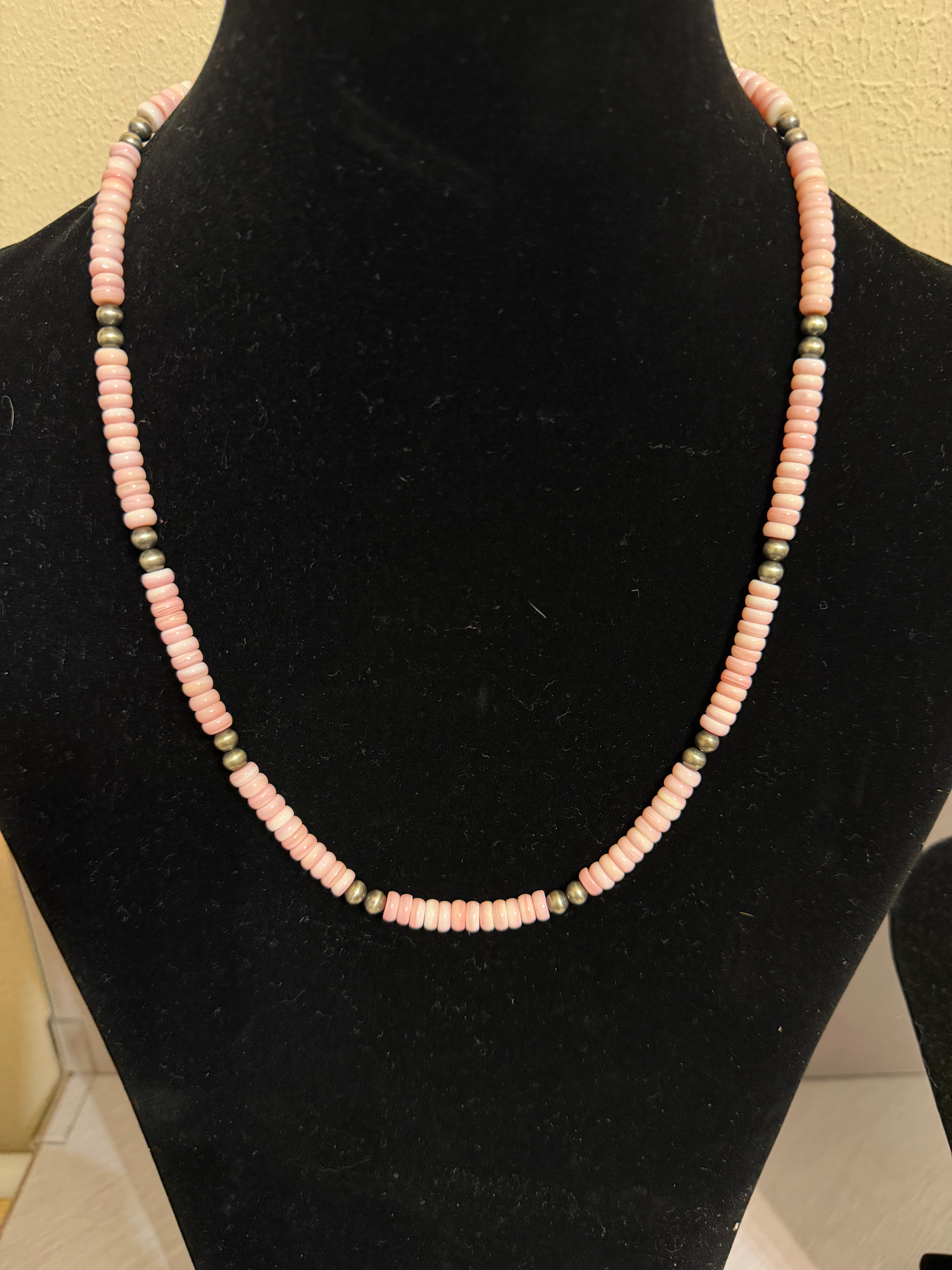 Pink Conch and Sterling