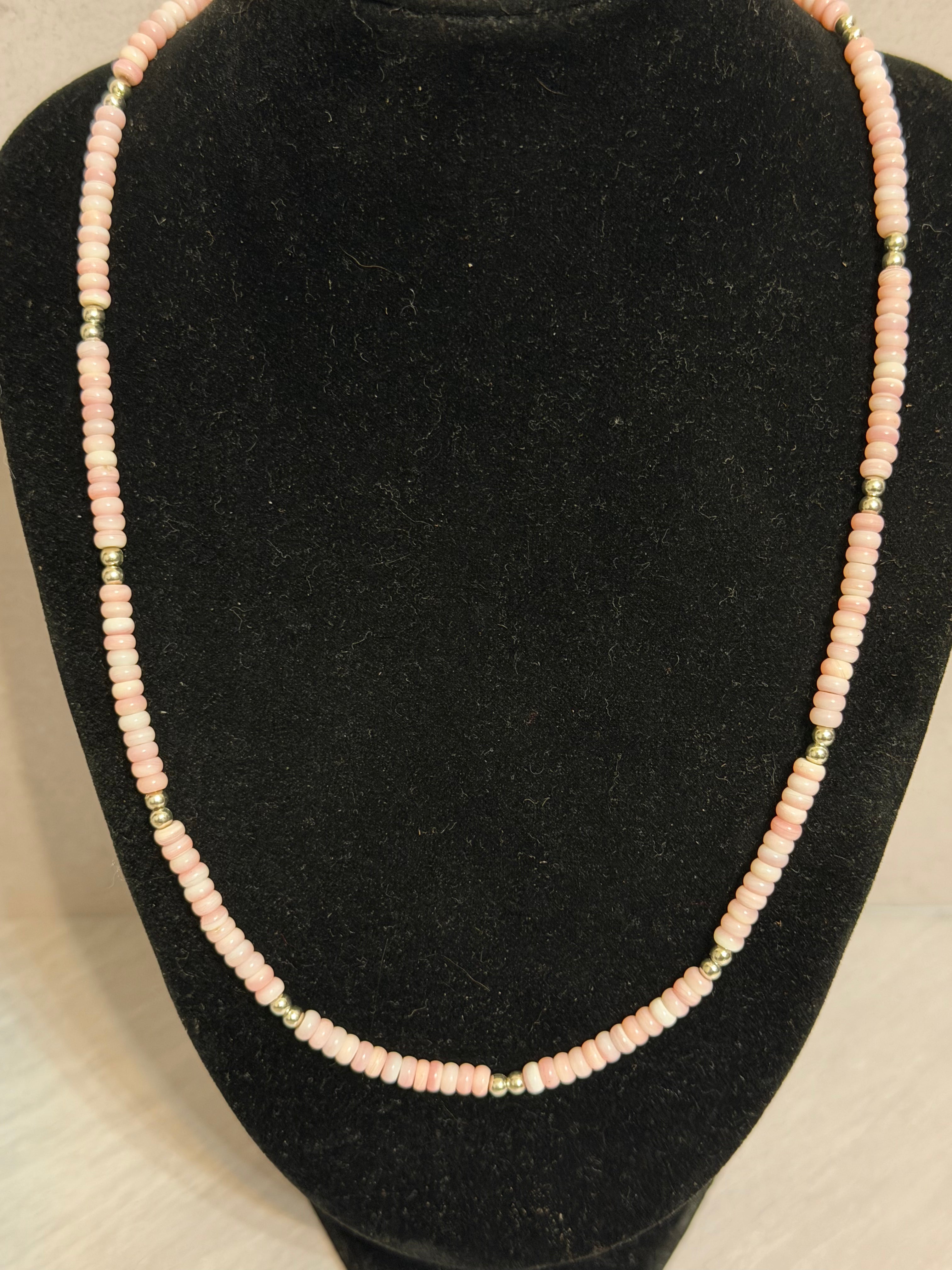 Pink Conch and Sterling