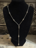Liquid Silver Lariat