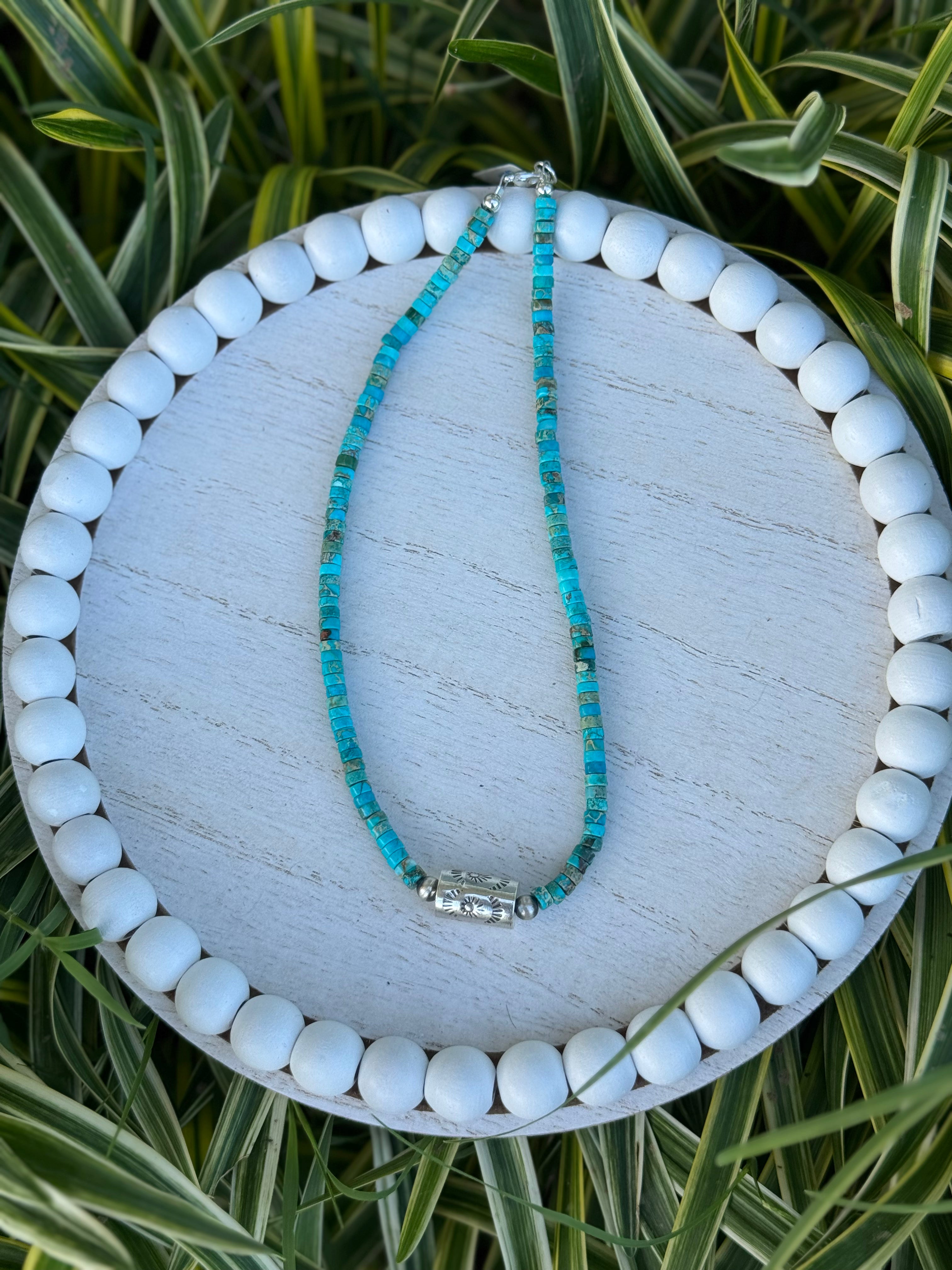 Barrel Bead Choker