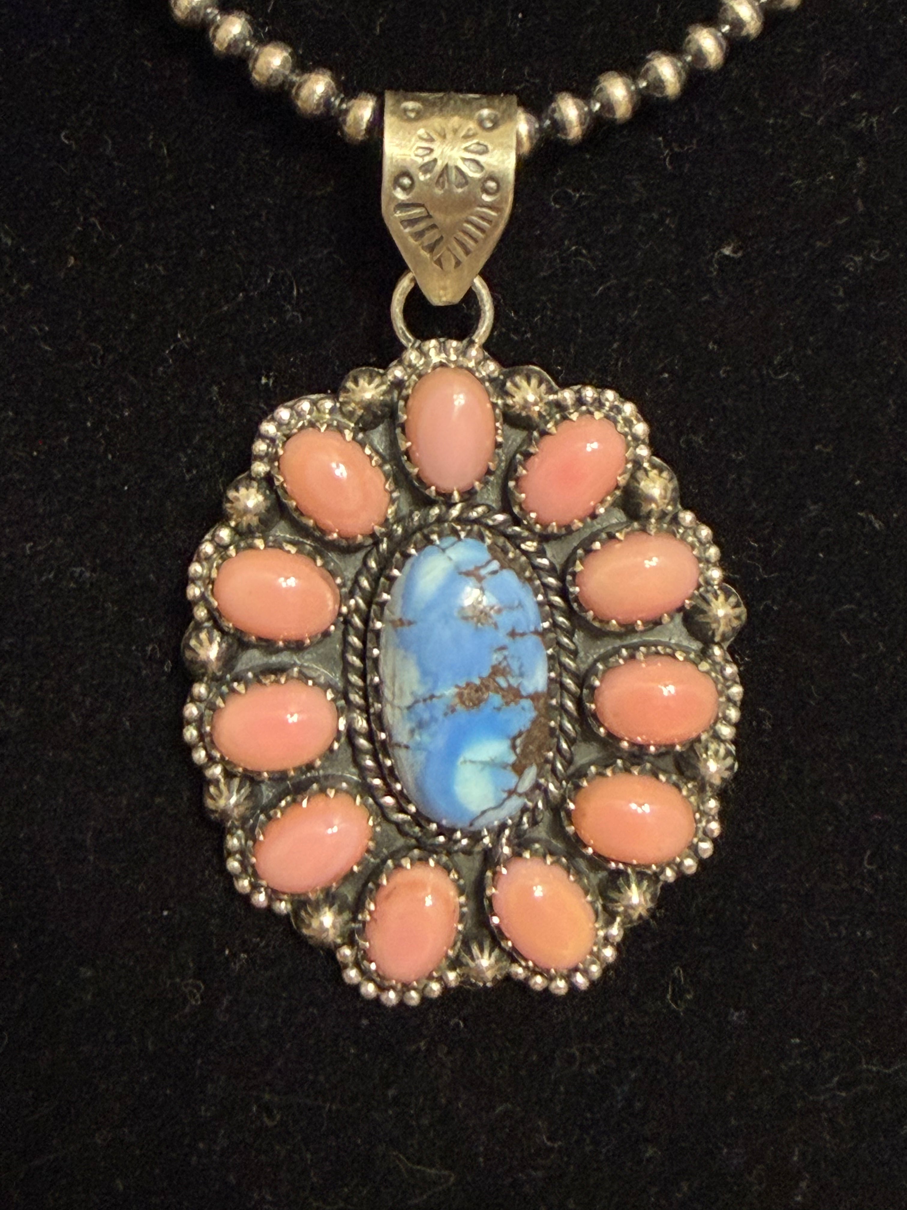 GH & Conch Pendant