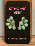 1/2 Cluster Earrings