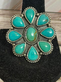 Turquoise Cluster Ring